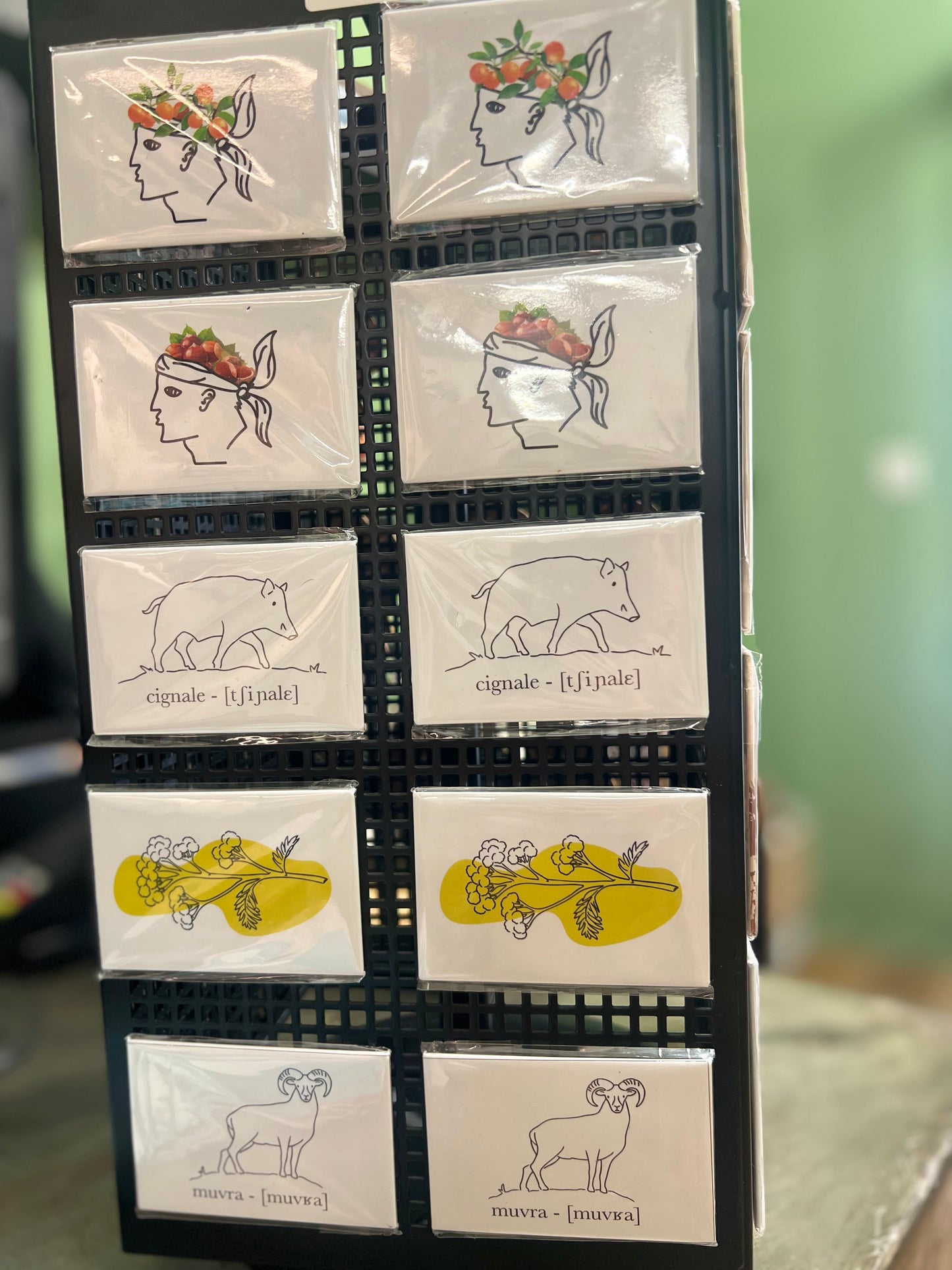 Magnets Illustrés - Esprit Corse