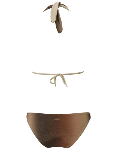 MAILLOT 2 PIECES TRIANGLE ST TROPEZ GOLDEN