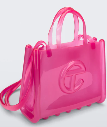 Medium Jelly Shopper en Collaboration Melissa+Telfar
