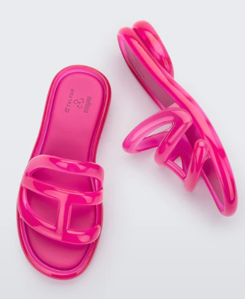 Jelly Slide en collaboration Melissa + Telfar