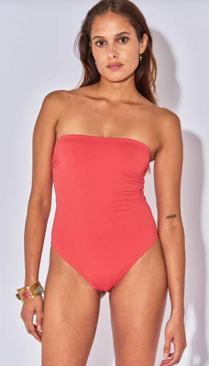MAILLOT DE BAIN 1 PIECE BANDEAU ADI