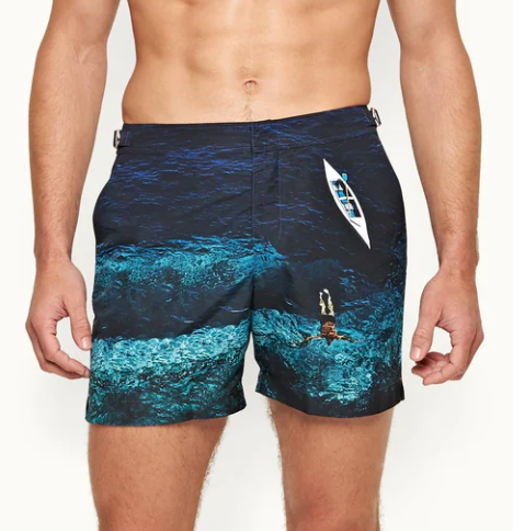 Short de bain mi-long Deep Sea Bulldog