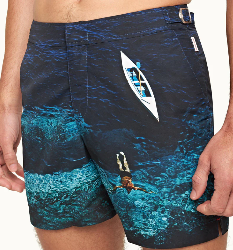 Short de bain mi-long Deep Sea Bulldog