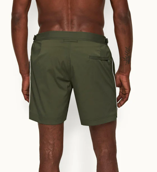 Short de bain mi-long extensible Palm Bulldog Stretch
