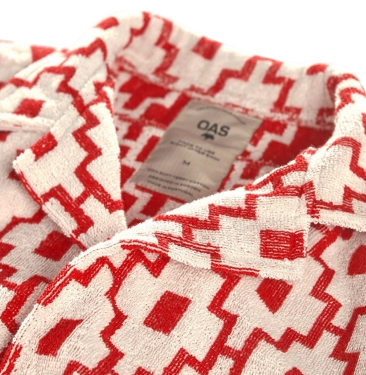 Chemise OAS Men White Machu Terry