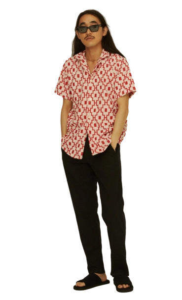 Chemise OAS Men White Machu Terry